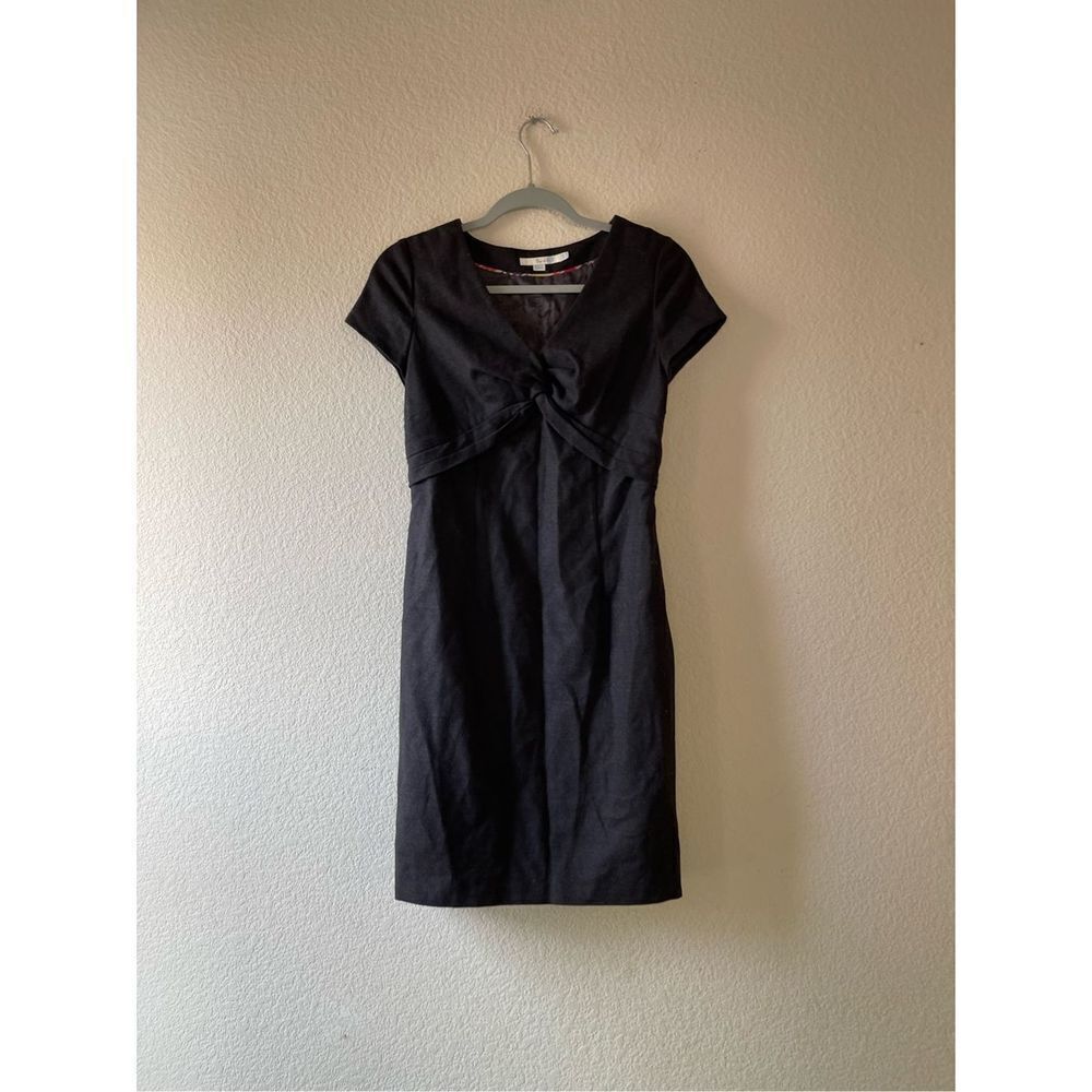 Boden twist front wool dress size 4 regular‎